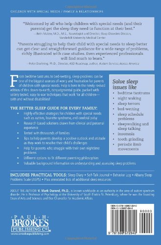 Improving Sleep for Children with Special Needs